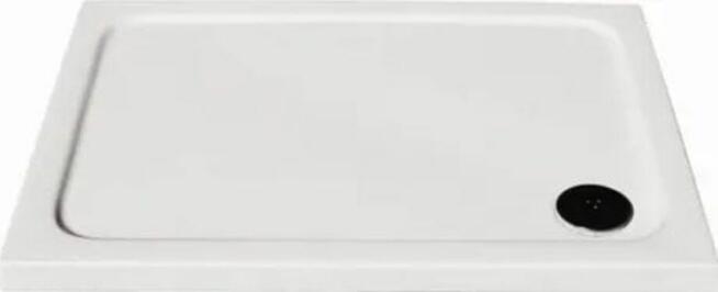 Brodzik niski 140x100 cm kompletny z syfonem i nóżkami