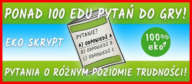 duża EKO GRA planszowa stolikowa EKOMANIA ocieplenie klimatu