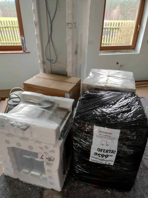 Przeprowadzki, transport, usługi sprzątające, montaż mebli.