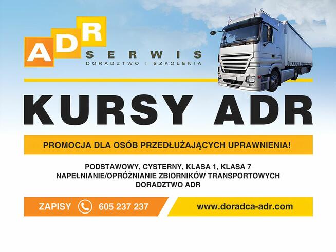 Kurs ADR co weekend
