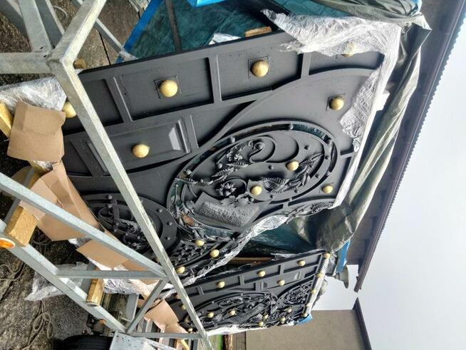 Brama wjazdowa dwuskrzydłowa