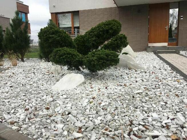 Kora kamienna ozdobna Biała, Srebna IMPRESTONE Warszawa