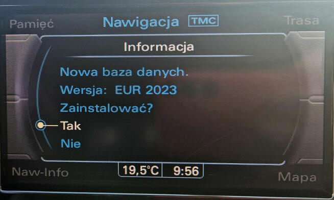 Audi POLSKIE MENU Lektor Nawigacja 3G A4 A5 A6 A8 Q5 Mapy