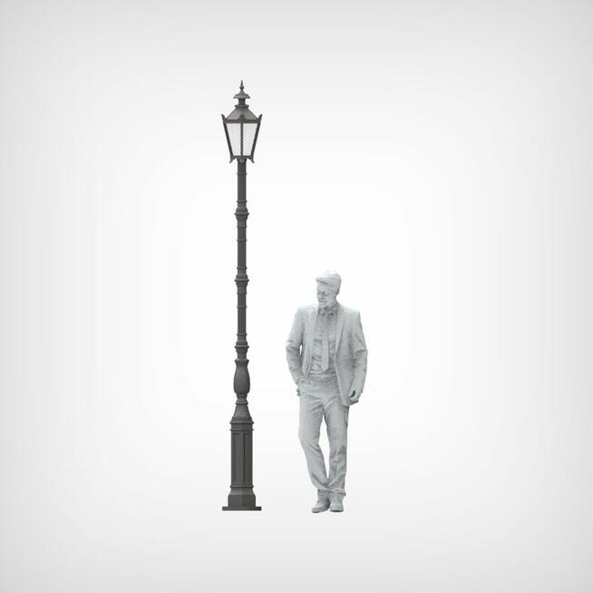 Lampa Gusslaterne, Gartenlaterne, Kandelaber, Gartenlampe,