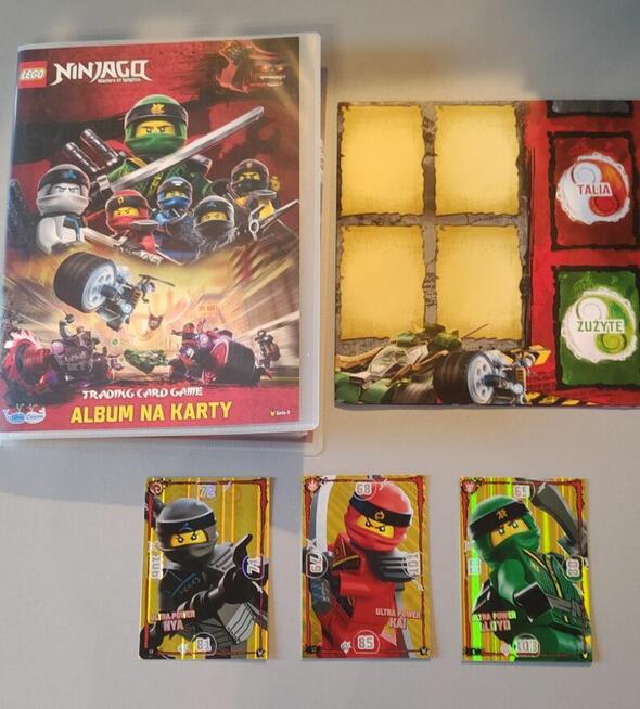 Karty LEGO Ninjago seria 3 - zestaw + gratis