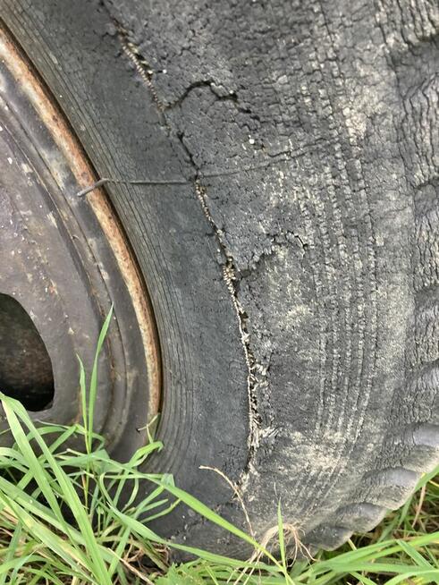 Przyczepa rolnicza Sanok Autosan bez kwita stan dobry.