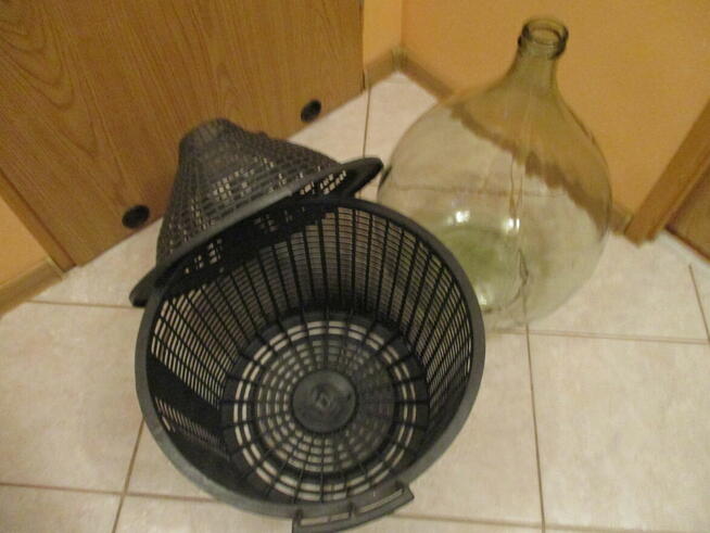 Duża butla balon do wina 35 L