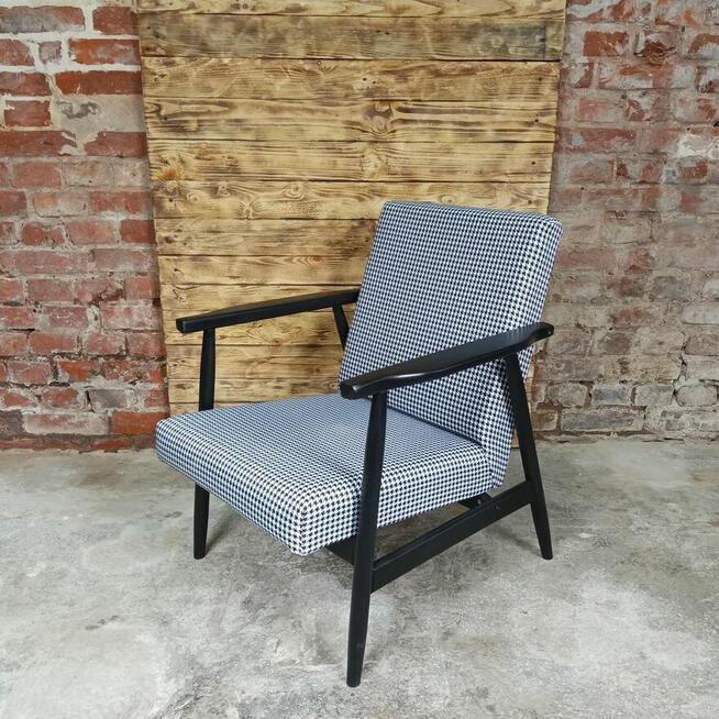 Fotel klubowy - B 7727 - PRL - LOFT - VINTAGE - RUSTYKALNY