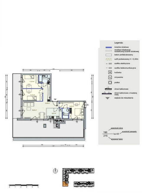 Mieszkanie z dużym tarasem