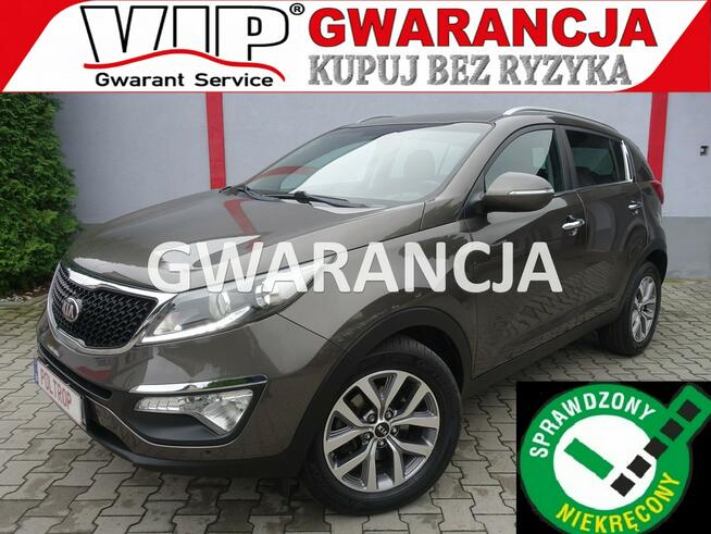 Kia Sportage 1,7D Navi Alu Ledy Klimatronik Bezwypadkowy Opłacony VIP Gwarancja