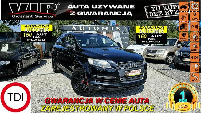 Audi Q7 4X4 * 4,2 TDI / S -LINE * DVD * Progi * Mega stan GWARANCJA/Zamiana