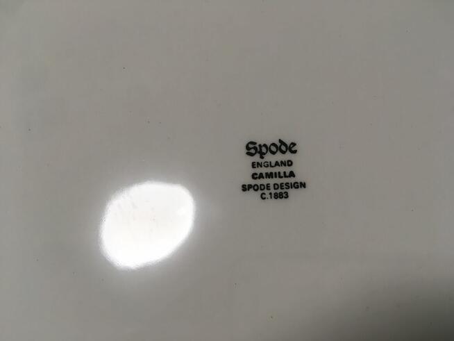 Angielska patera porcelana Spode Camilla