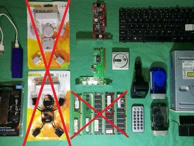 Różna elektronika nowa i używana Powerbanki, Solary, Lampki