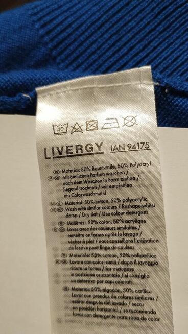 Sweter męski Livergy Classic – rozmiar XL