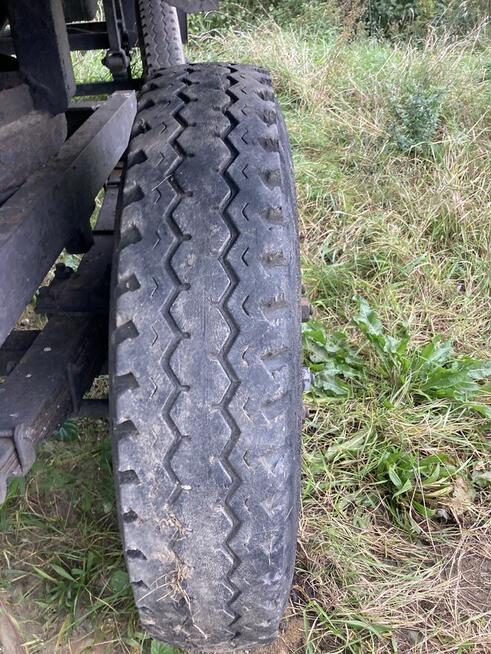 Przyczepa rolnicza Sanok Autosan bez kwita stan dobry.