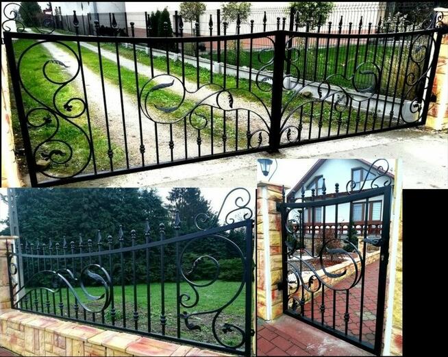 Bramy, Balustrady, Barierki, Ogrodzenia, Przęsła, Kowalstwo