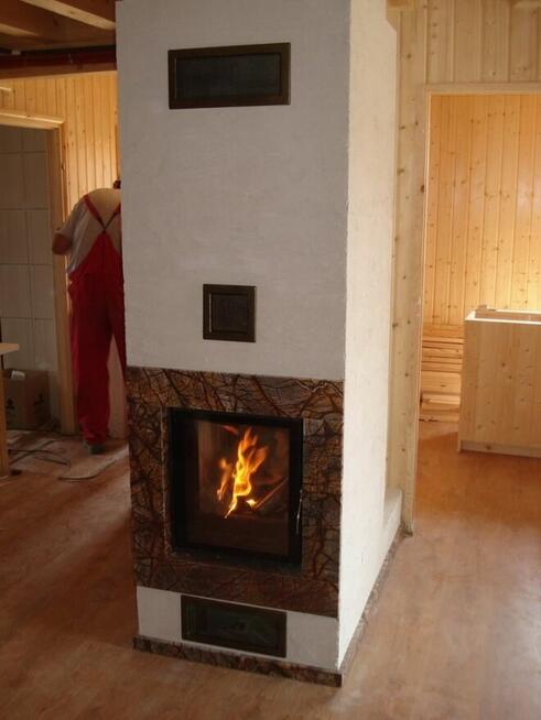 CIEPŁY Kominek tradycyjny z montażem - cena 2500 zł