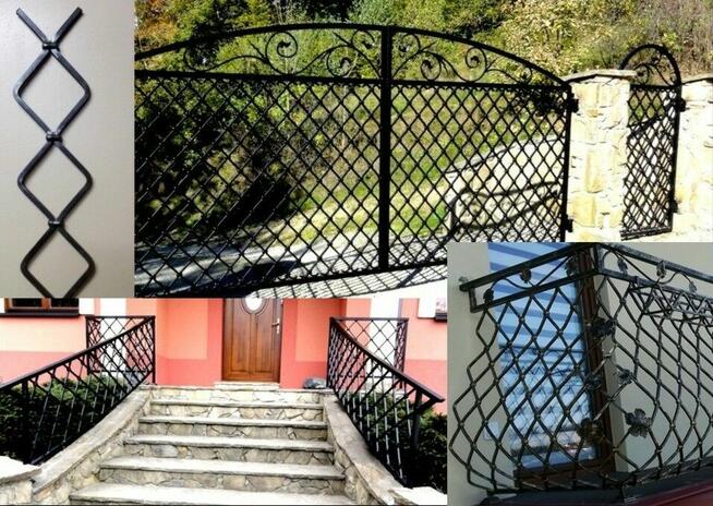 Bramy, Balustrady, Barierki, Ogrodzenia, Przęsła, Kowalstwo