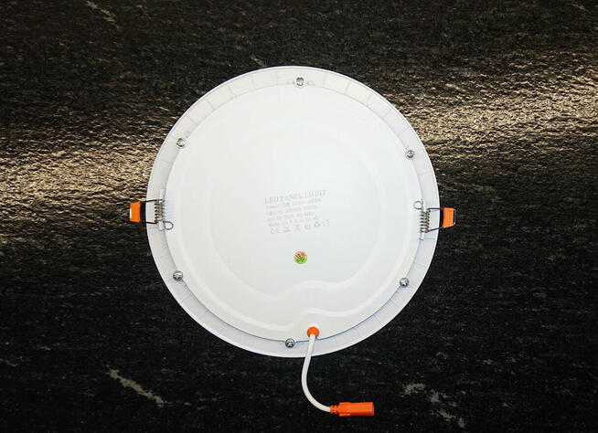 Lampa LED podtynkowa wpuszczana sufit podwieszany śr. 22 cm