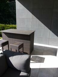 Łazienki, kuchnie ,tarasy.