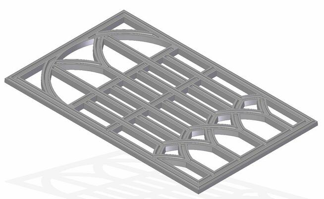 PARKOWA OSŁONA KRATA OCHRONNA DRZEW 240x240 ŻELIWNA