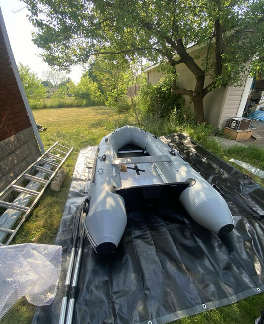 MERCURY PONTON QUICKSILVER 300 SPORT - ALU FLOOR