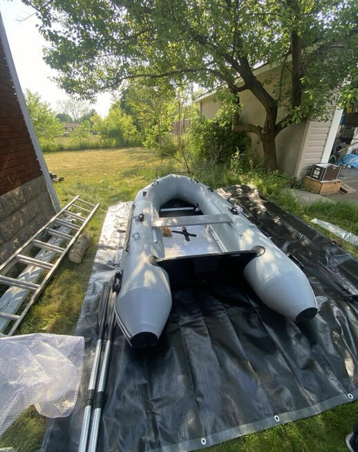 MERCURY PONTON QUICKSILVER 300 SPORT - ALU FLOOR