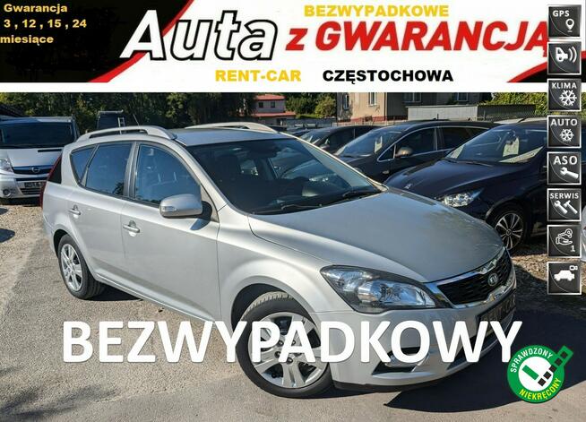 Kia Cee'd 1.6D*90PS*OPŁACONY Bezwypadkowy Klimatron Navi Kamera Serwis GWARANCJA