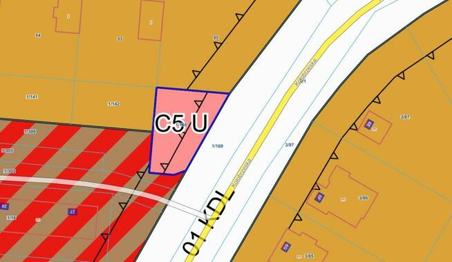 Działka usługowa Budzistowo gm. Kołobrzeg