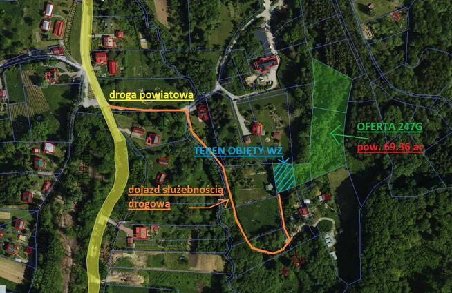 Dębica, ul. Wielopolska - kompleks 4 działek na sprzedaż