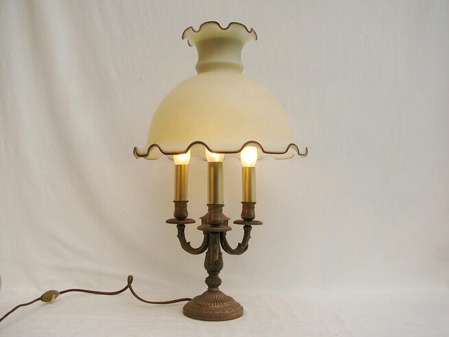 ~* Lampka * Gabinetowa Lampa * Miedz *~