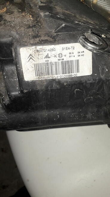 Reflektor przedni lewy citroen c3