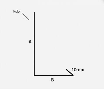 Okucie dekarskie - pas podrynnowy - od ręki
