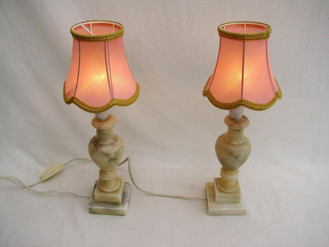 ~* 2 Lampki nocne * Marmur *II ~