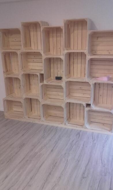 Skrzynka drewniana NR-1 szlifowane handmade 50×40×31