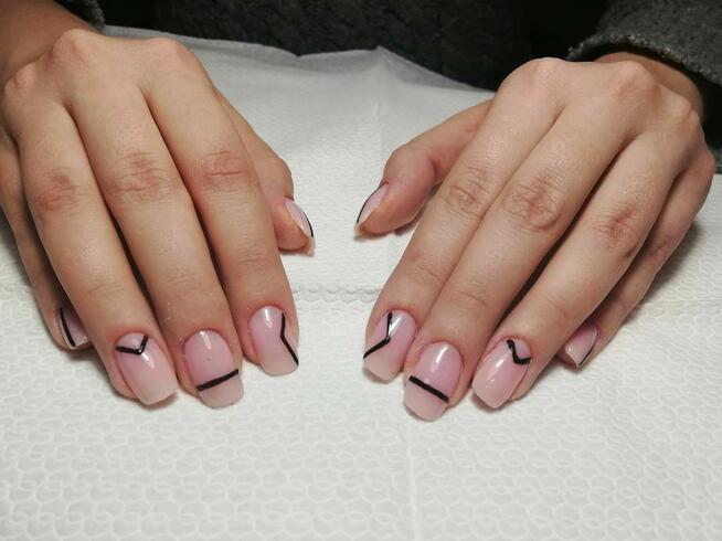 Przedłużanie paznokci , manicure hybrydowy, pedicure
