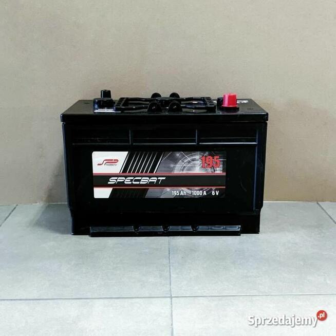 Akumulator 6V 195Ah 1000A SPECBAT AGRO EN LEWY