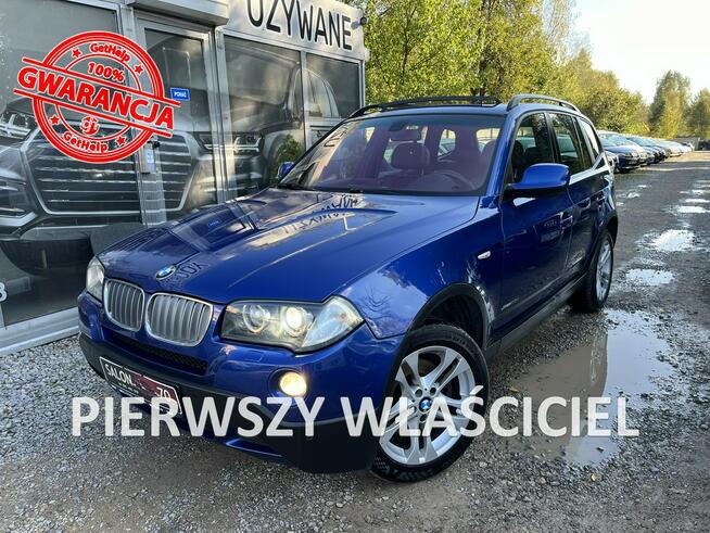 BMW X3 2.0 1wł X-Drive Xenon Grzane Skóry Szyber 6bieg Ks Serw StanBDB Bezwyp