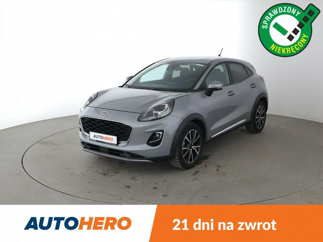 Ford Puma 125KM, full LED, navi, klima, aktywny tempomat, kamera i czujniki park