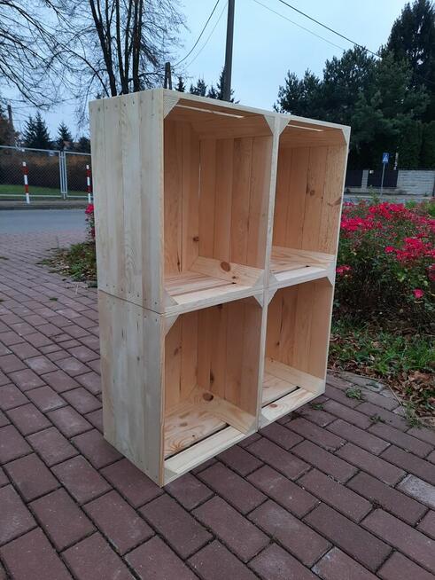 Skrzynka drewniana NR-1 szlifowane handmade 50×40×31