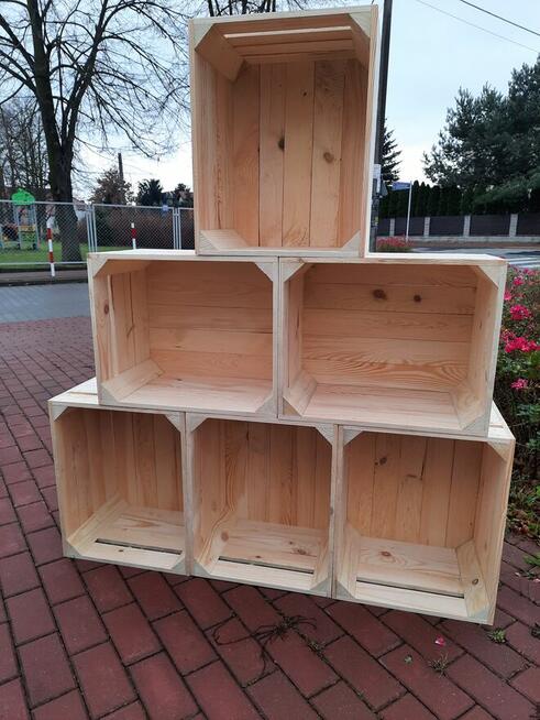 Skrzynka drewniana NR-1 szlifowane handmade 50×40×31