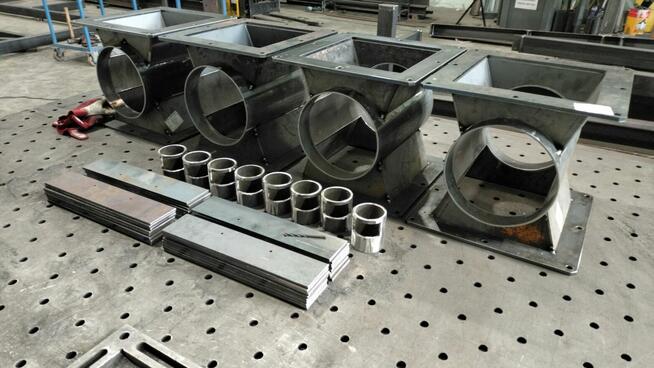 Usługi spawalnicze, konstrukcje stalowe, cięcie CNC