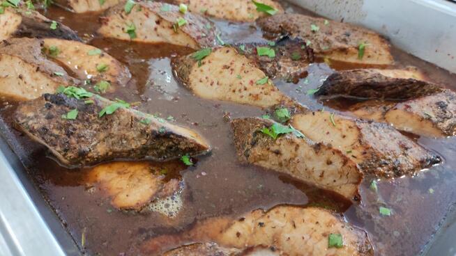 Obiady do firmy dla pracowników w formie bufetu.