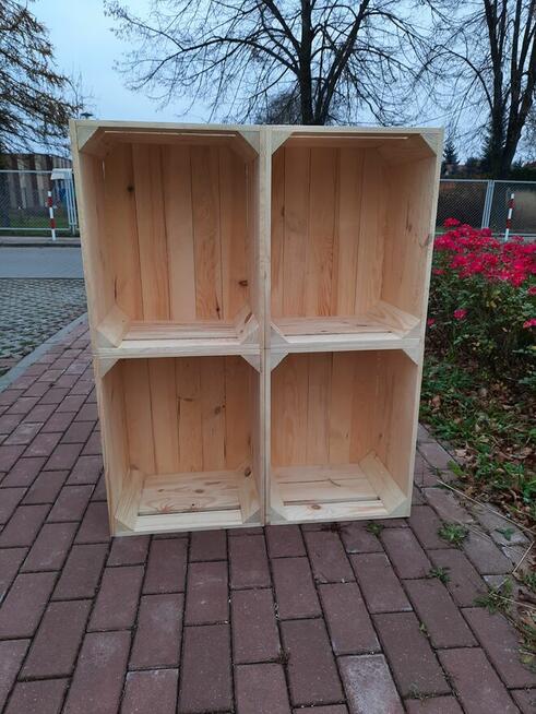 Skrzynka drewniana NR-1 szlifowane handmade 50×40×31