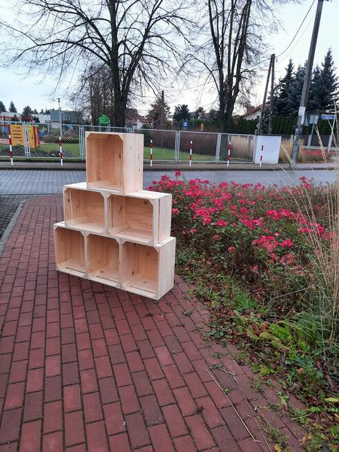 Skrzynka drewniana NR-1 szlifowane handmade 50×40×31