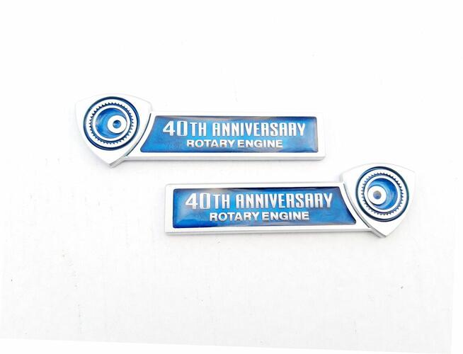 Emblemat Mazda 40th Anniversary Rotary Engine