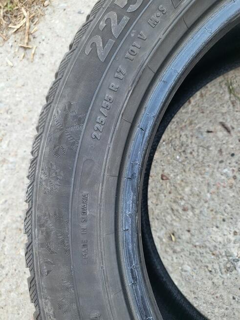 Opona SEMPERIT 225/55 R 17 CAŁOROCZNA używana b.dobry stan