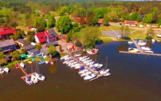 Działka BUDOWLANO-USŁUGOWA + 5 domków Semiany 50m do Jeziora