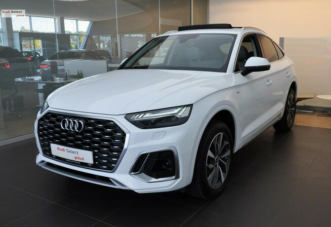 Audi Q5 40TDI 204KM Quattro Sline MatrixLed VirtualPlus Tempomat Panorama