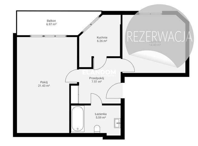 2-pokojowe mieszkanie w centrum Józefowa